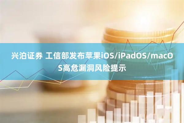 兴泊证券 工信部发布苹果iOS/iPadOS/macOS高危漏洞风险提示